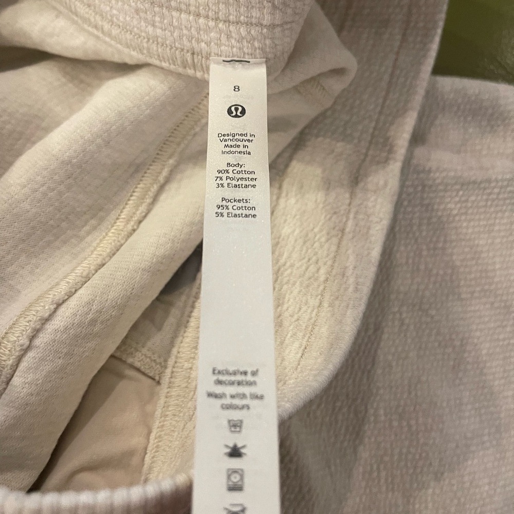Lululemon Ribbed High-Rise Jogger 7/8 Length 8 - Picture 4 of 5